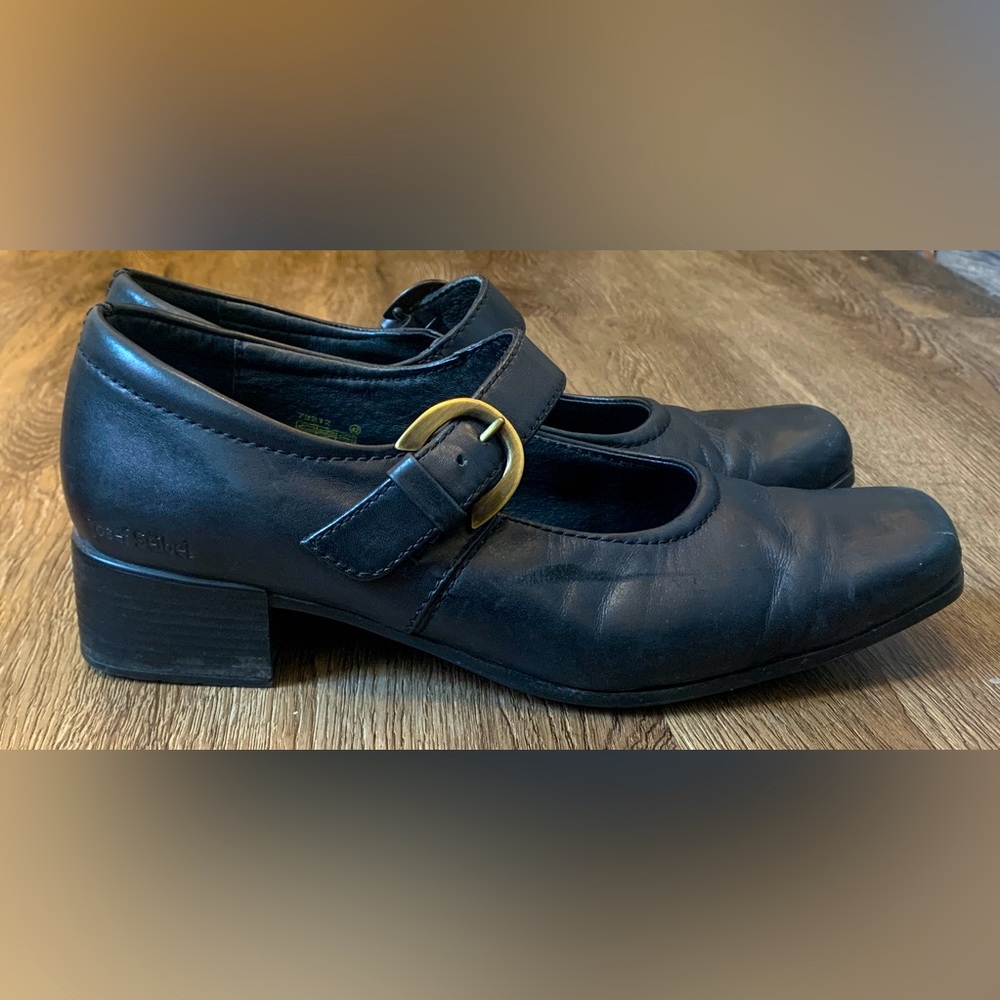 Josef Seibel leather Mary Janes